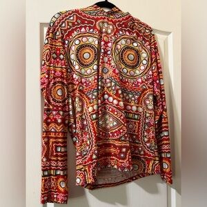 AUTHENTHIC Moschino Couture Patterned Long Sleeve with Hoodie